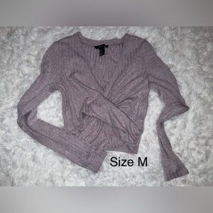 Purple top size m